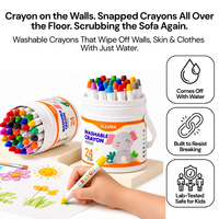 EasyWipe Washable Crayons