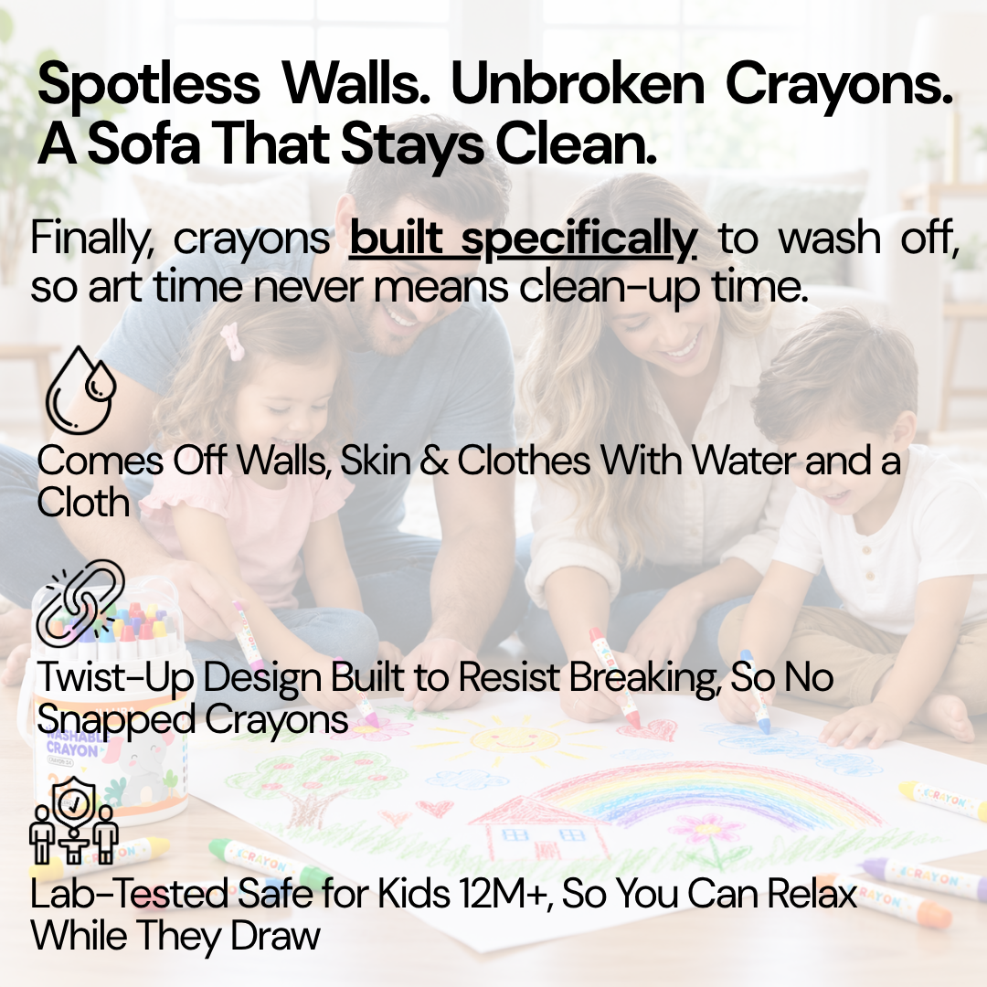 EasyWipe Washable Crayons