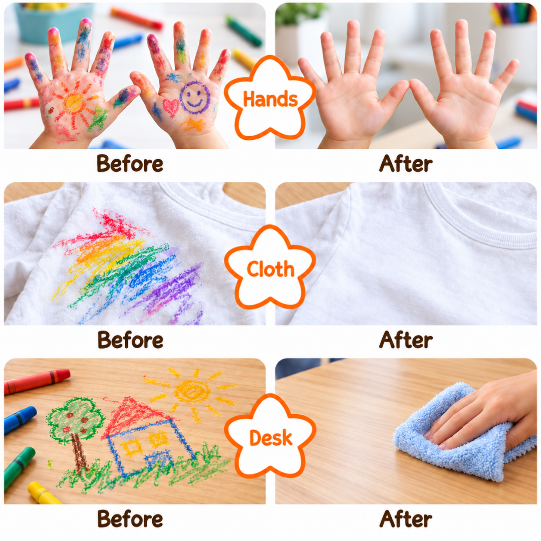 EasyWipe Washable Crayons