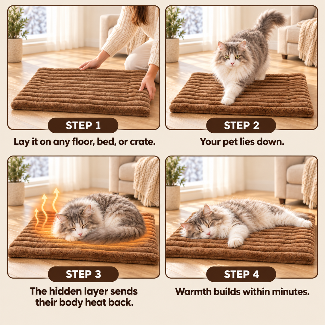 Self-Warming Pet Mat