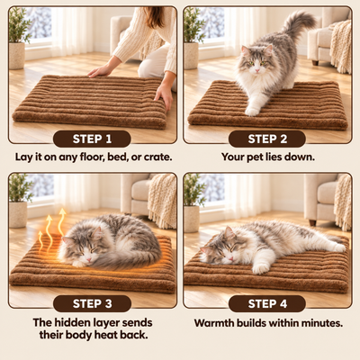 Self-Warming Pet Mat